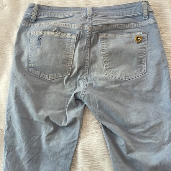 Michael Kors Blue Ripped Skinny Jeans Size 2 - Picture 4 of 5